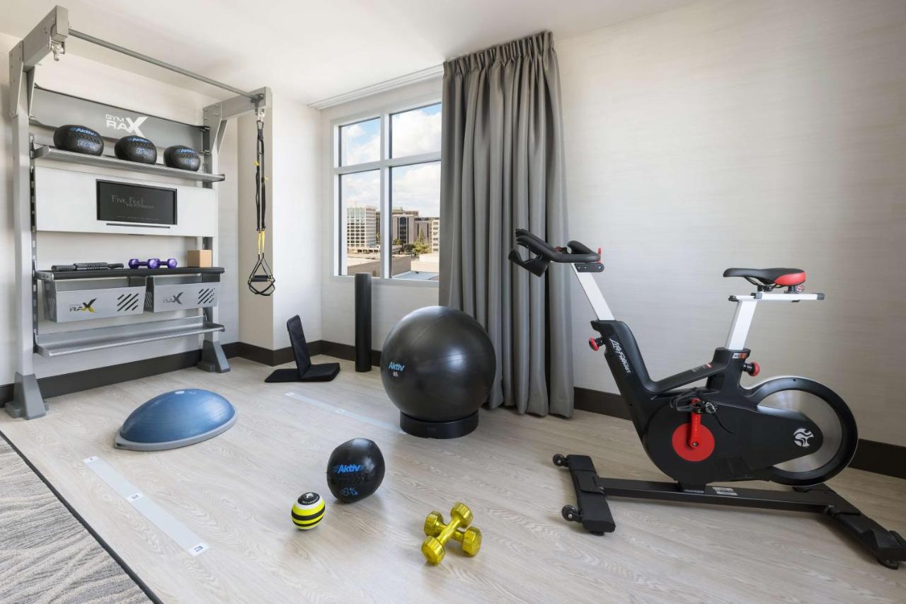 1 King Bed, Fitness Room at DoubleTree by Hilton Tucson Downtown Convention Center