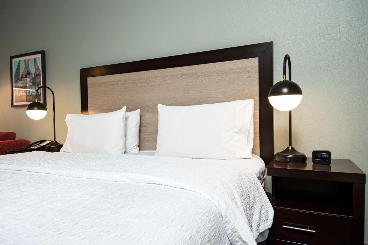 Deluxe King Room - Non-Smoking at Hampton Inn & Suites Raleigh Downtown