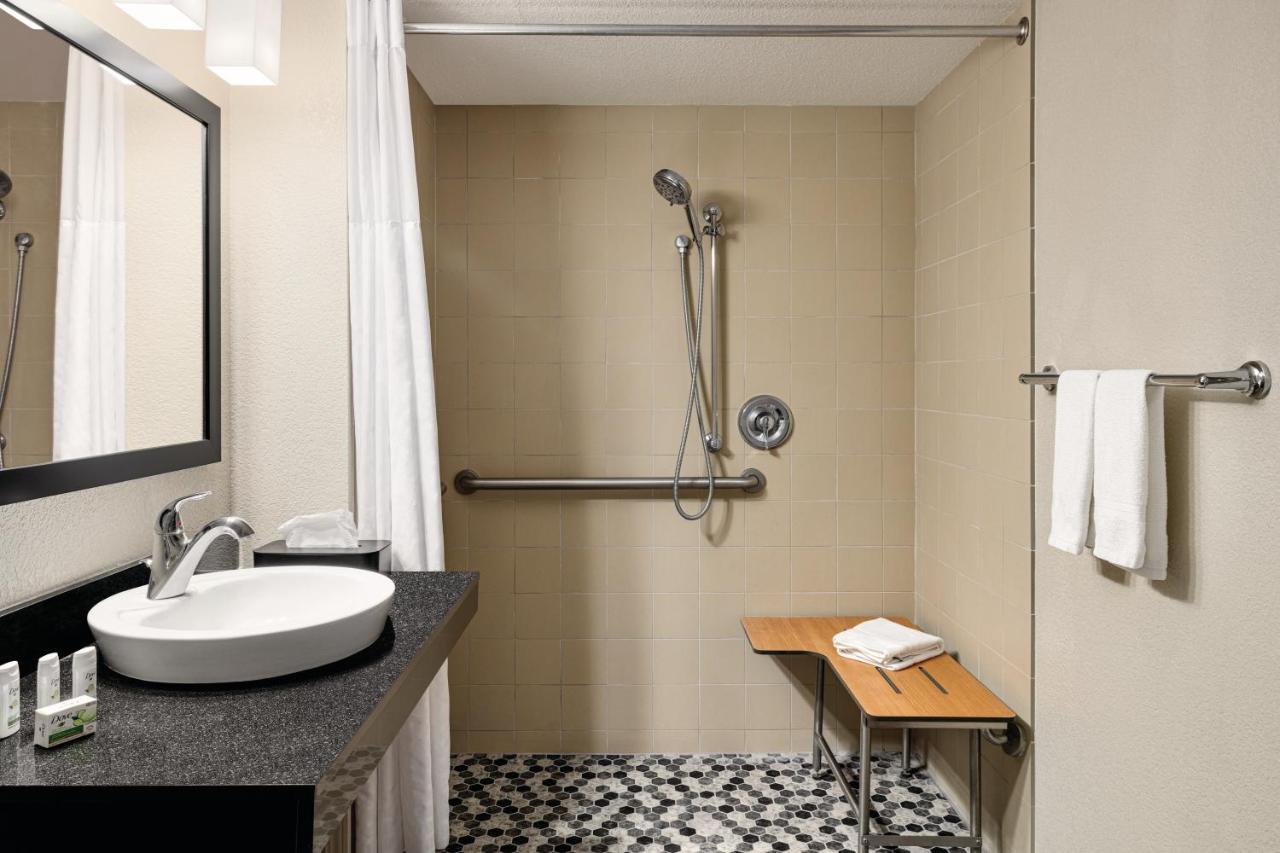 Queen Room with Mobility Access and Roll-In Shower, Non-Smoking at AmericInn by Wyndham Madison WI