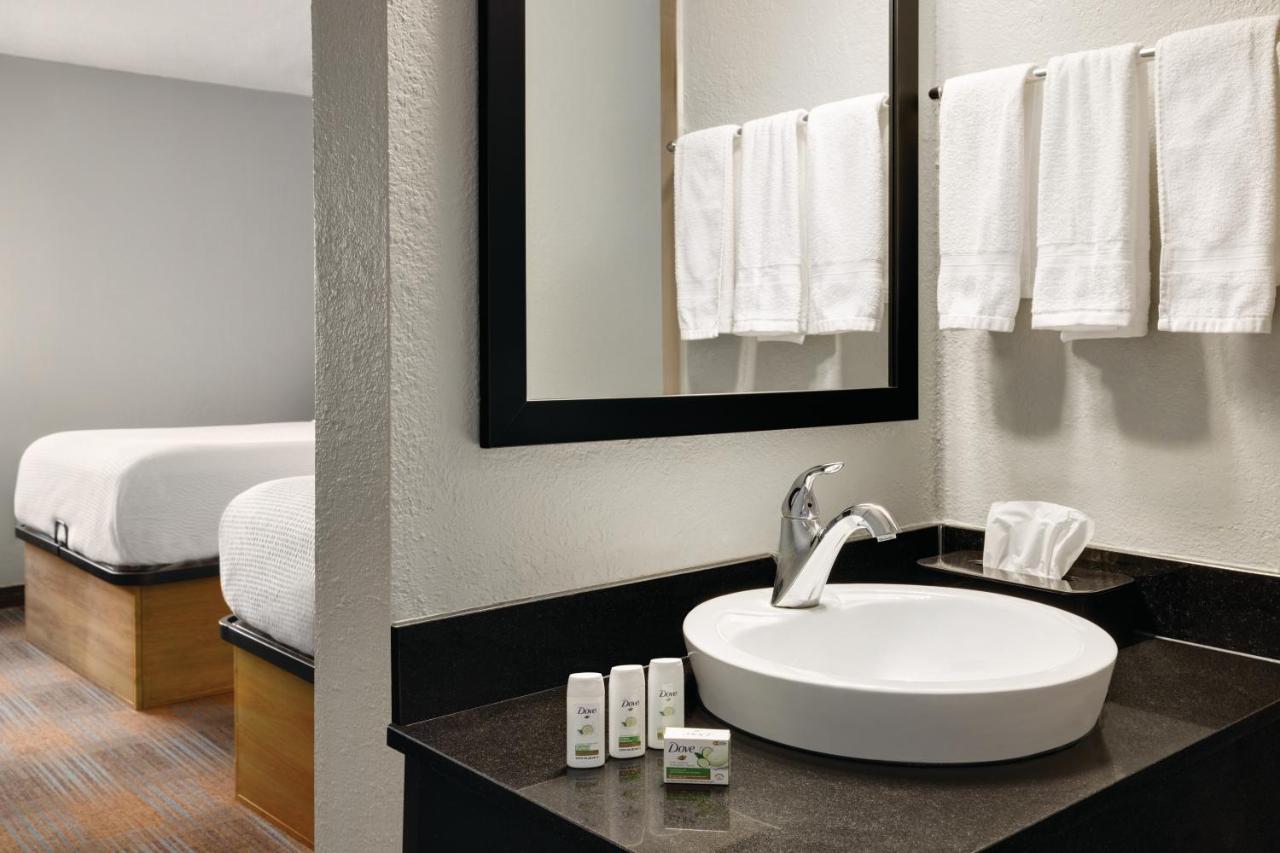 Double Room with Two Double Beds - Non-Smoking at AmericInn by Wyndham Madison WI