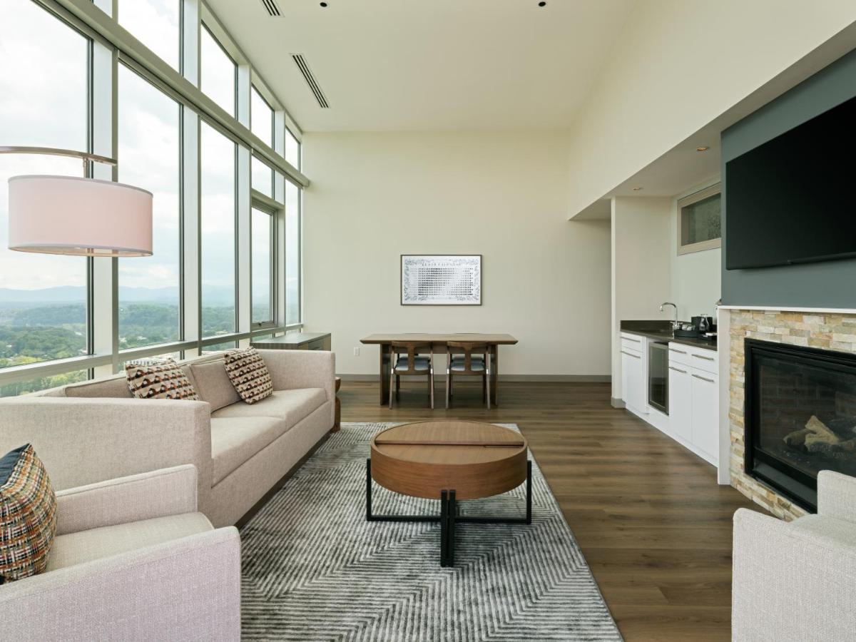 Penthouse King Balcony Suite at Hotel Indigo Asheville Downtown, an IHG Hotel