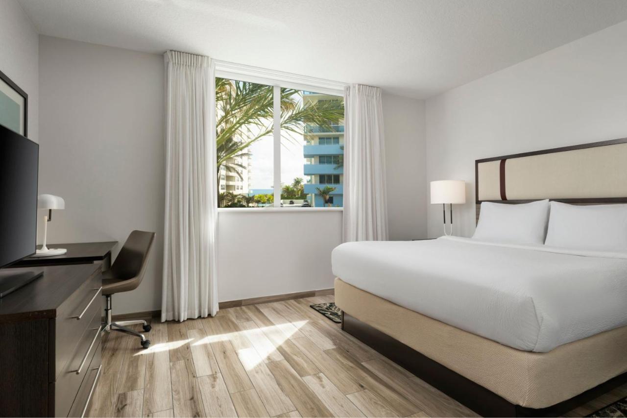 King Studio with Partial Ocean View at Residence Inn by Marriott Miami Beach Surfside