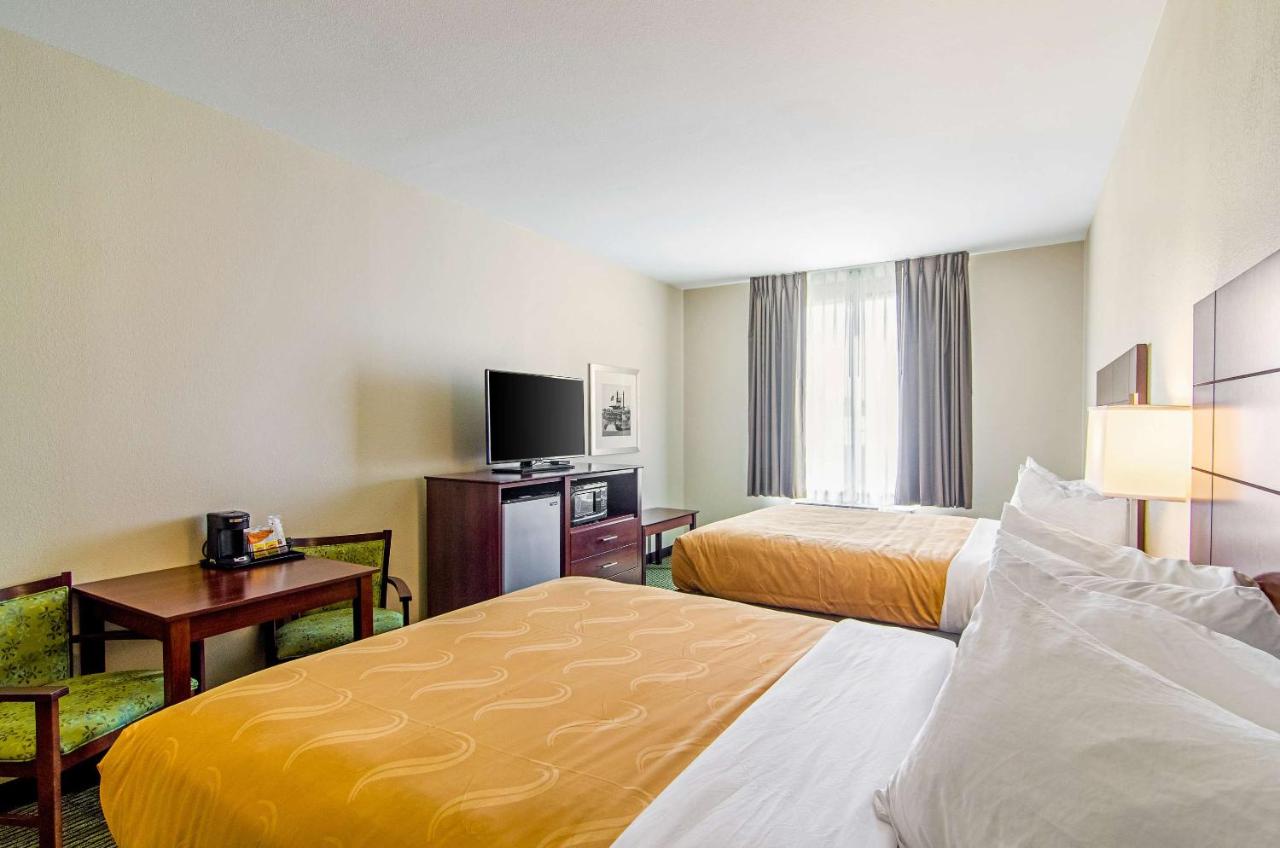 Queen Room with Two Queen Beds - Non-Smoking at Quality Inn & Suites Near Tanger Outlet Mall