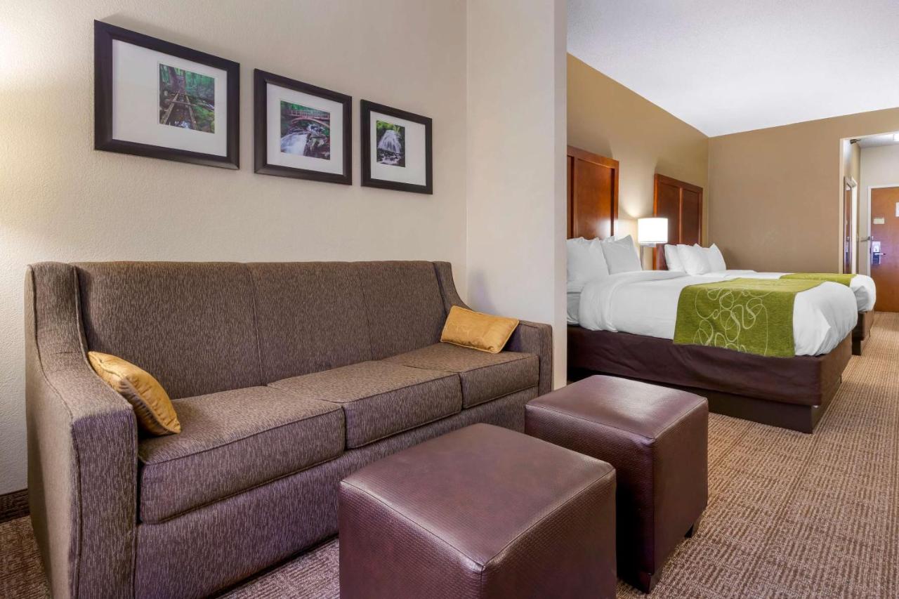 Queen Suite with Two Queen Beds - Non-Smoking at Comfort Suites Boone - University Area