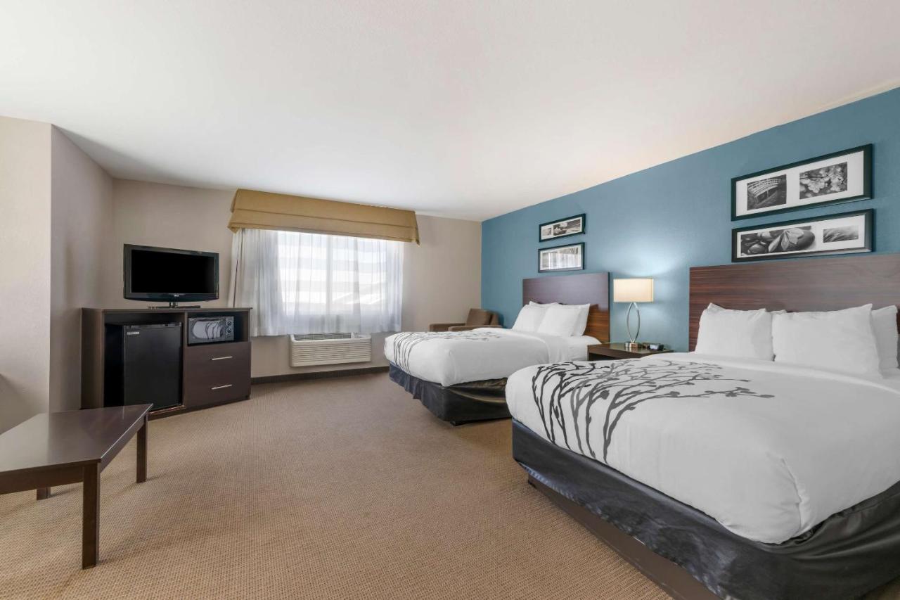 Standard Double Room with Two Double Beds - Non-Smoking at Sleep Inn & Suites Hays I-70