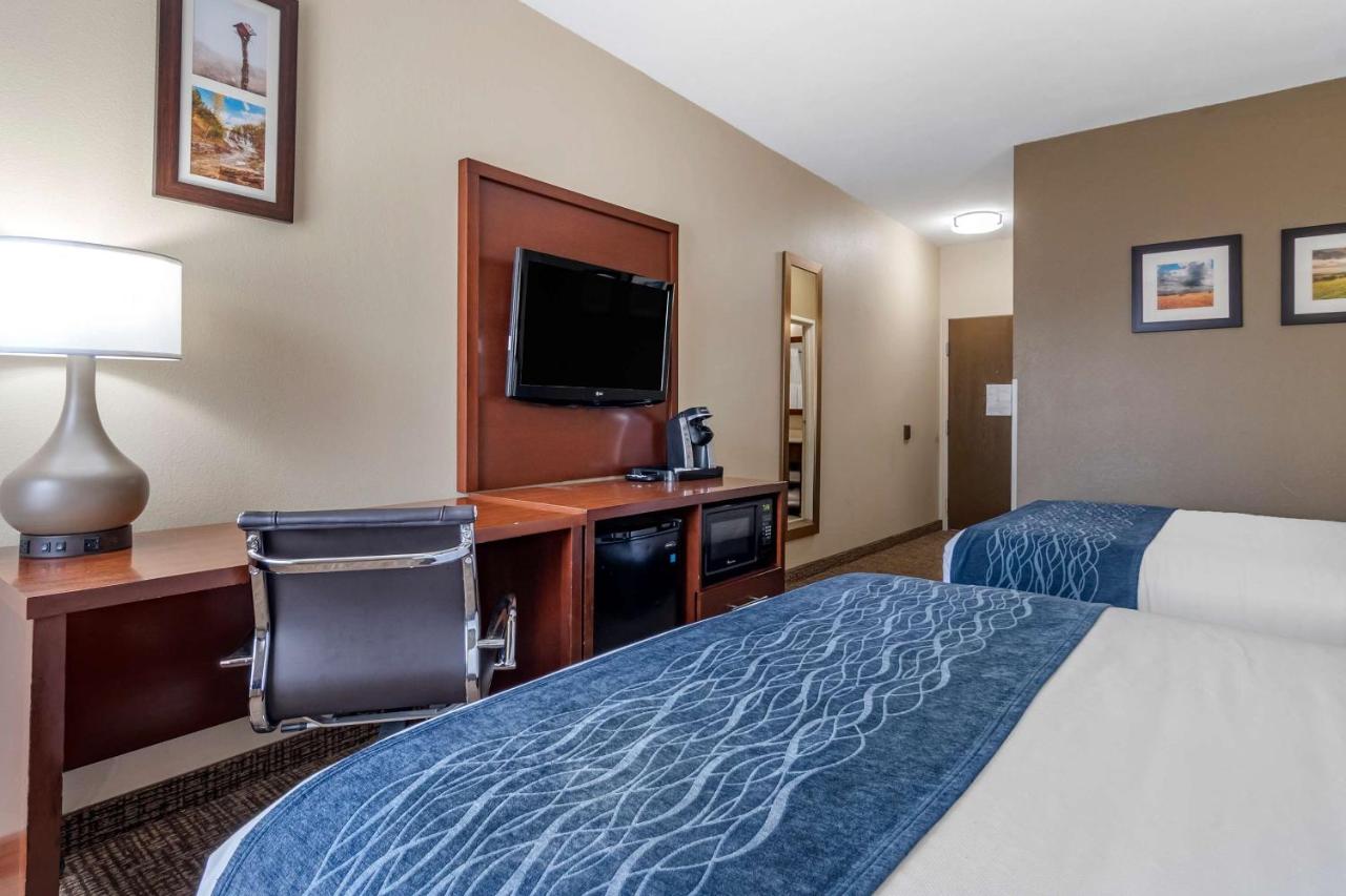 Queen Room with Two Queen Beds - Non-Smoking at Comfort Inn & Suites Junction City - near Fort Riley