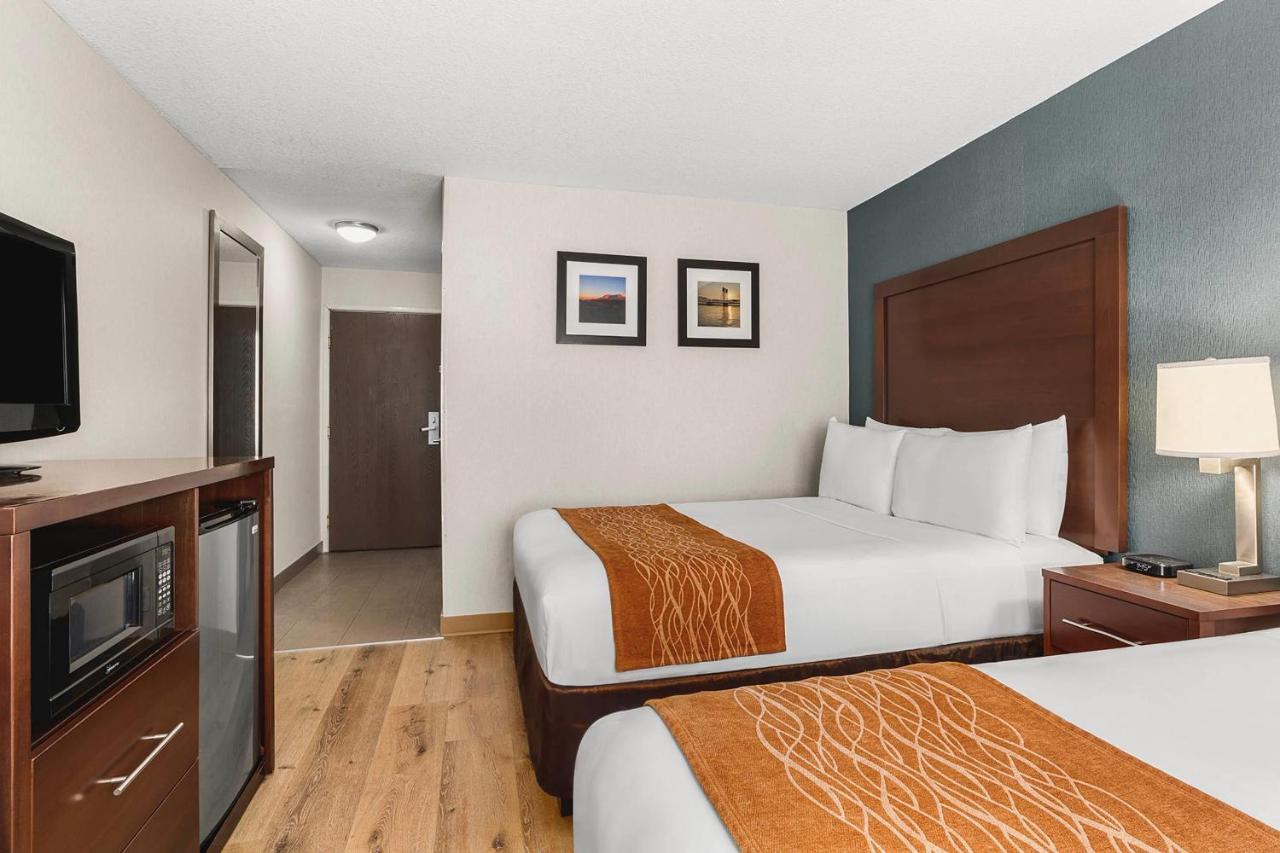 Standard Double Room with Two Double Beds at Comfort Inn & Suites Vancouver Downtown City Center