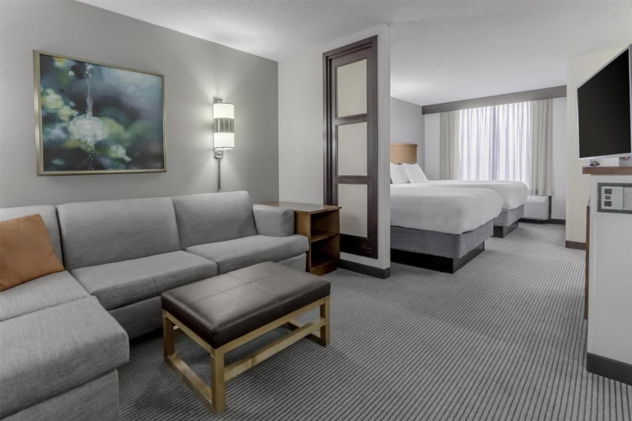 Specialty Two Double Beds with Sofa Bed at Hyatt Place Charlotte Airport / Billy Graham Parkway