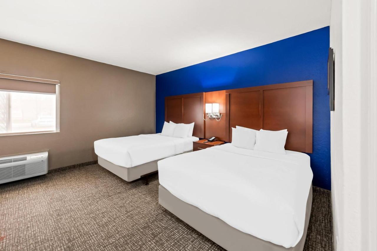 Queen Room with Two Queen Beds - Non-Smoking at Comfort Inn & Suites Fairborn near Wright Patterson AFB