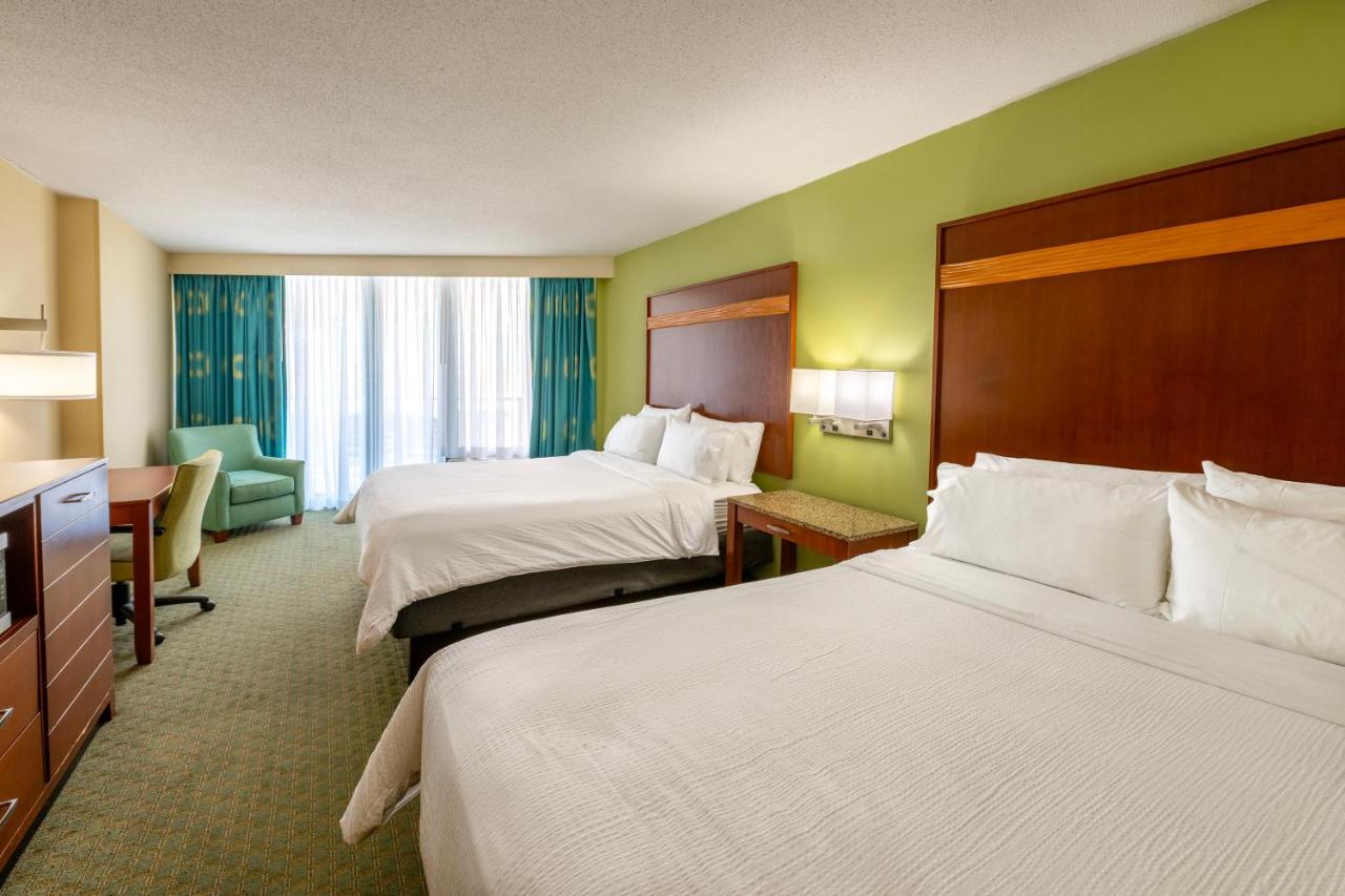 Queen Room with Two Queen Beds - Poolside at Holiday Inn & Suites Virginia Beach North Beach, an IHG Hotel