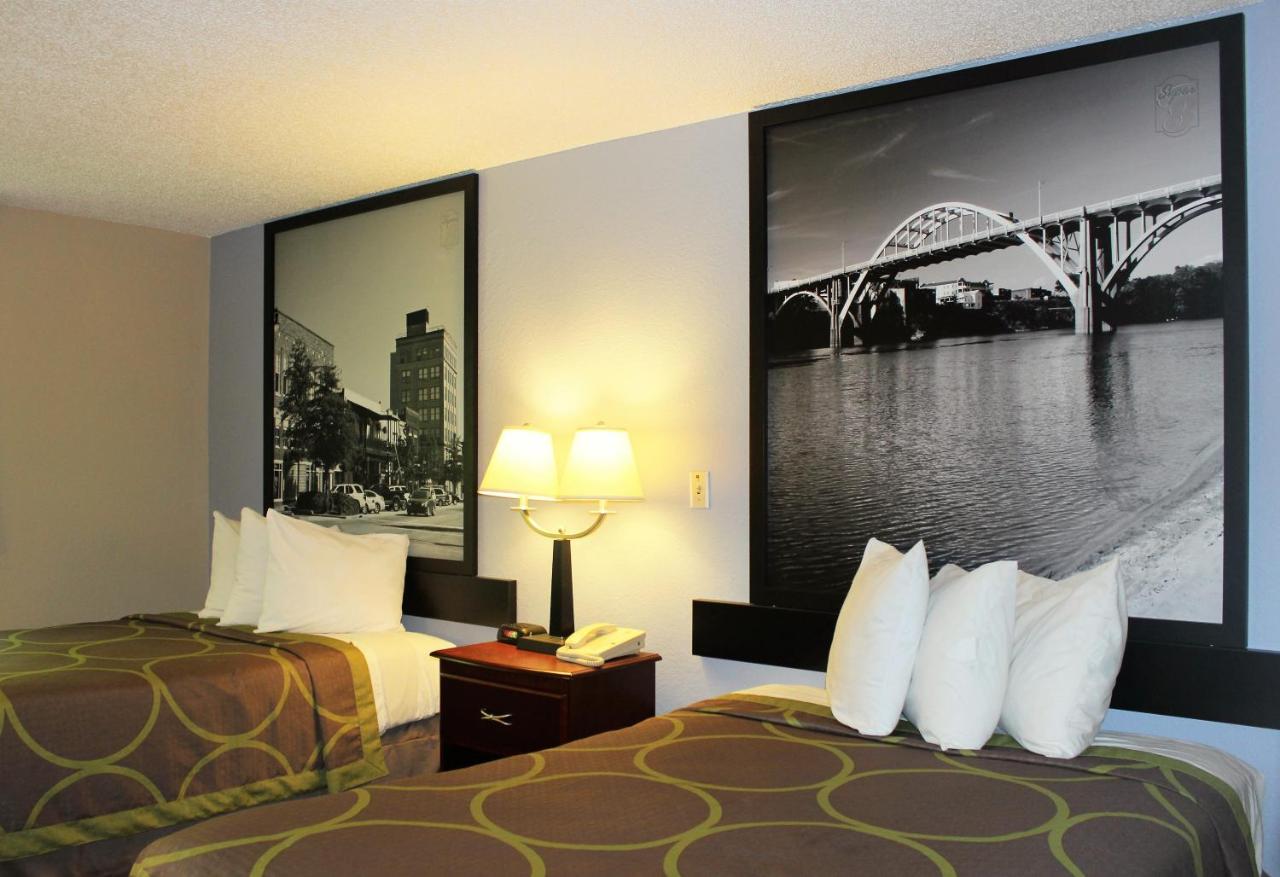 Deluxe Double Room with Two Double Beds - Non-Smoking at Super 8 by Wyndham Tuscaloosa
