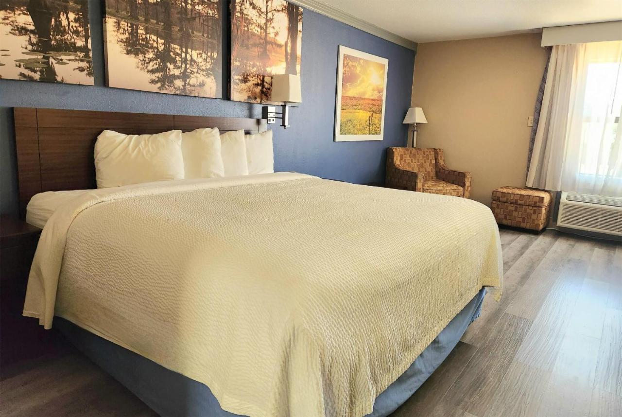 King Room with Roll-In Shower - Mobility/Hearing Accessible - Non-Smoking at Days Inn by Wyndham Rosenberg