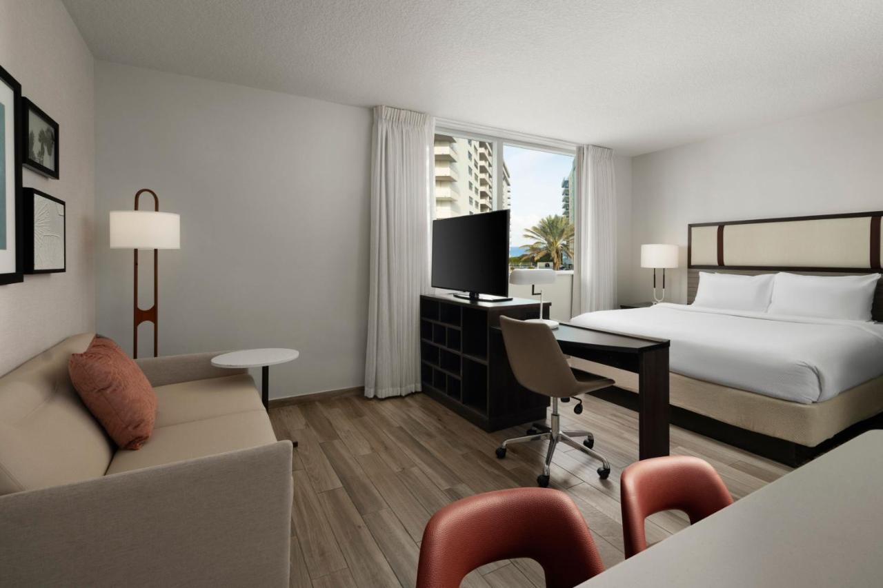 Studio, 1 King, Sofa bed, Partial ocean view at Residence Inn by Marriott Miami Beach Surfside