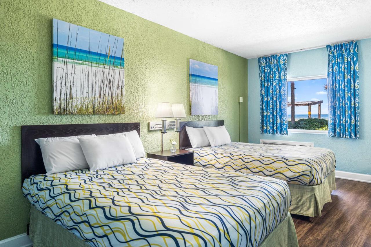 Standard Double Room with Patio - Gulf Side at Boardwalk Beach Hotel