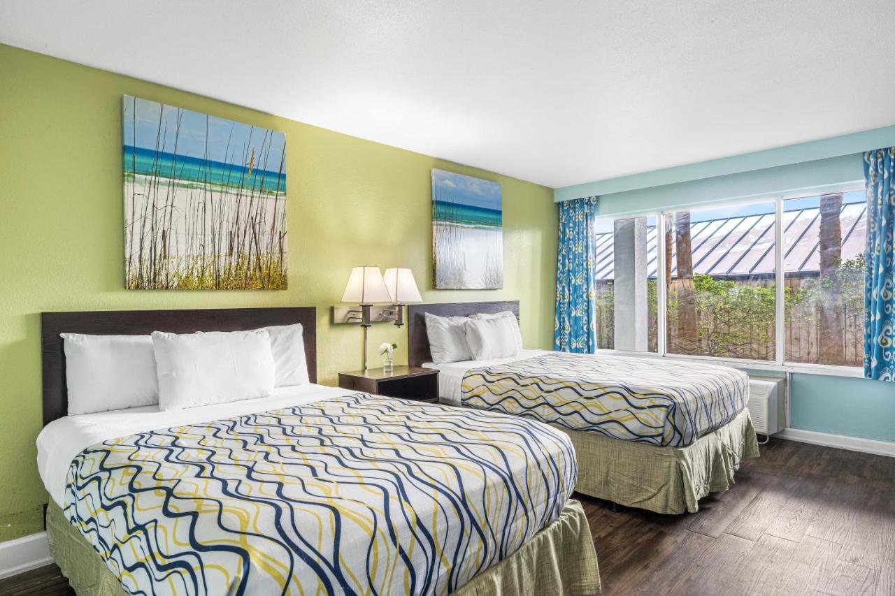 Double Room with Two Double Beds and Hotel View at Boardwalk Beach Hotel