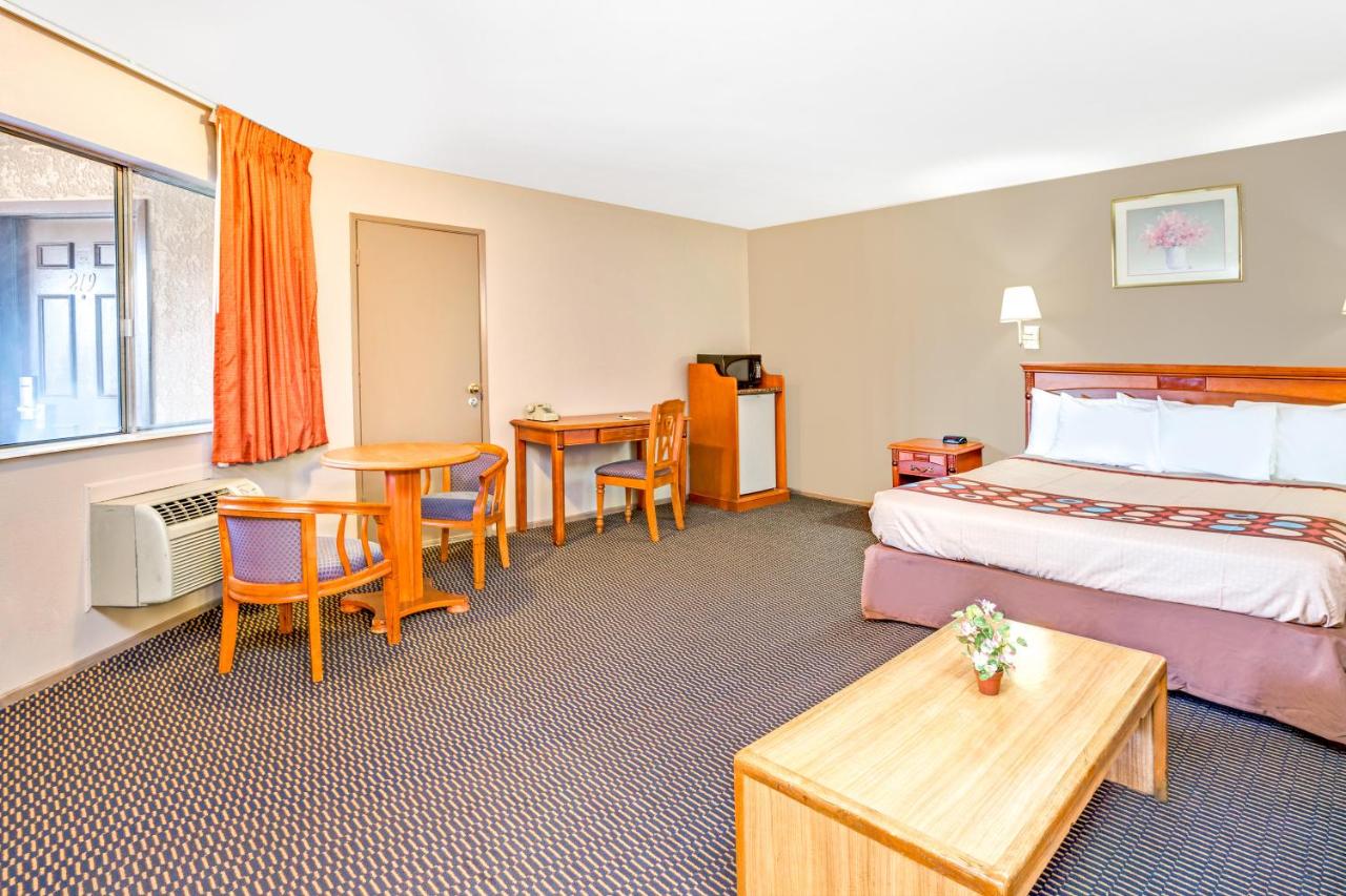 Deluxe King Studio Suite - Non-Smoking at Super 8 by Wyndham Upland Ontario CA