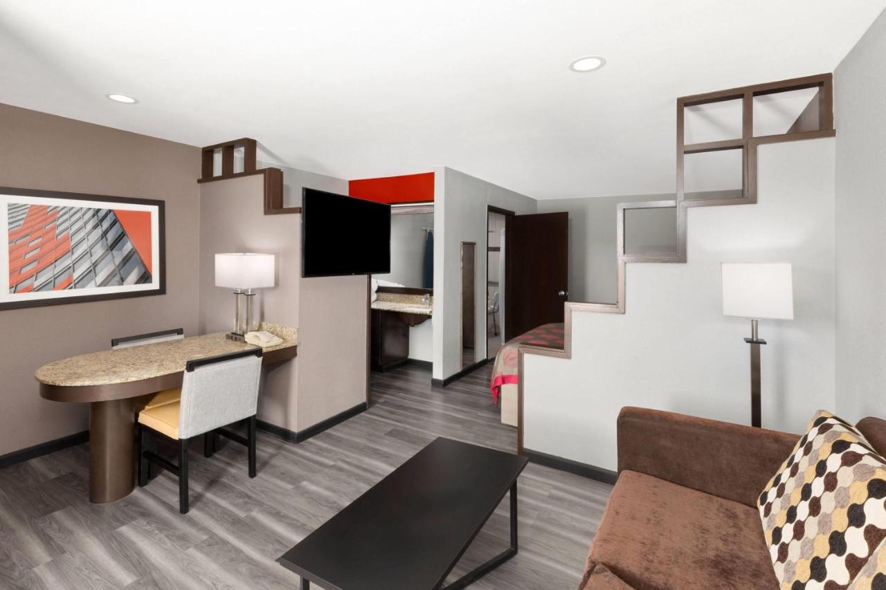 Double Room with Two Double Beds and Roll-In Shower - Mobility/Hearing Accessible at Ramada by Wyndham El Paso