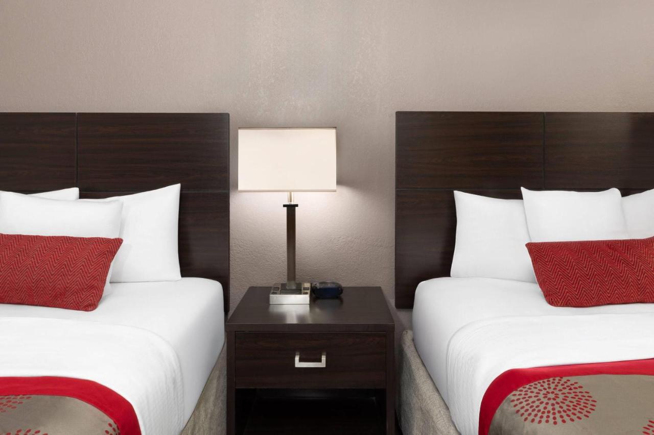 Double Room with Two Double Beds and Roll-In Shower - Mobility/Hearing Accessible at Ramada by Wyndham El Paso