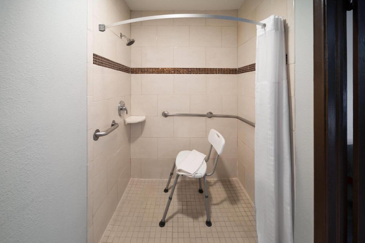 Double Room with Two Double Beds and Roll-In Shower - Mobility/Hearing Accessible at Ramada by Wyndham El Paso