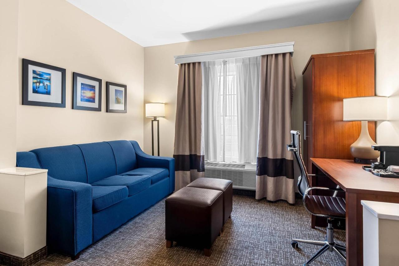 King Suite - Disability Access/Non-Smoking at Comfort Suites near Camp Lejeune