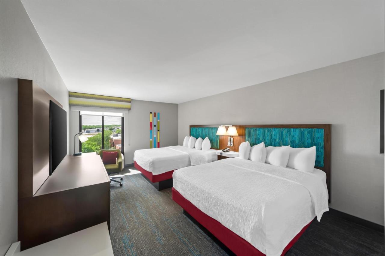 Queen Room with Two Queen Beds - Non-Smoking at Hampton Inn North Platte