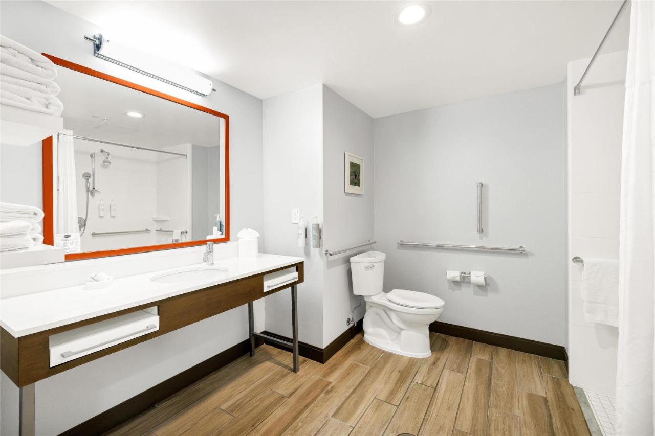 King Suite with Shower - Mobility Accessible/Non-Smoking at Hampton Inn & Suites Logan