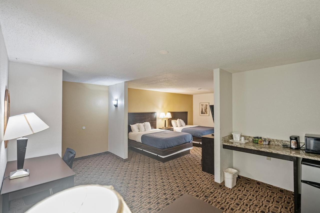 Luxury Queen Suite with Two Queen Beds - Non-Smoking at Coratel Plus Suites Wichita West Airport