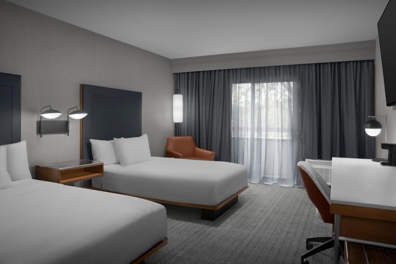 Queen Room with Two Queen Beds at Courtyard by Marriott Spokane Downtown at the Convention Ctr