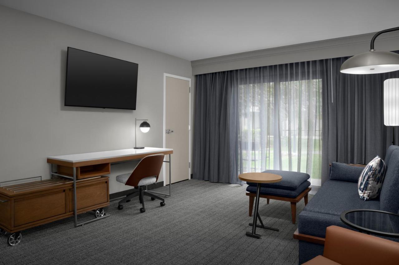One-Bedroom Suite with Two Double Beds at Courtyard by Marriott Spokane Downtown at the Convention Ctr