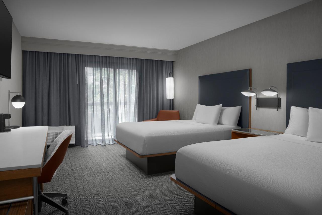 Queen Room with Two Queen Beds at Courtyard by Marriott Spokane Downtown at the Convention Ctr