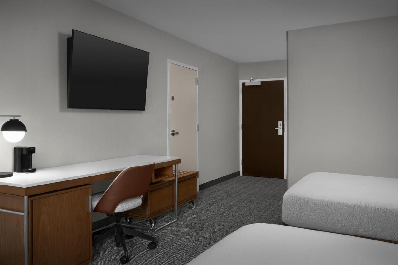 Queen Room with Two Queen Beds at Courtyard by Marriott Spokane Downtown at the Convention Ctr