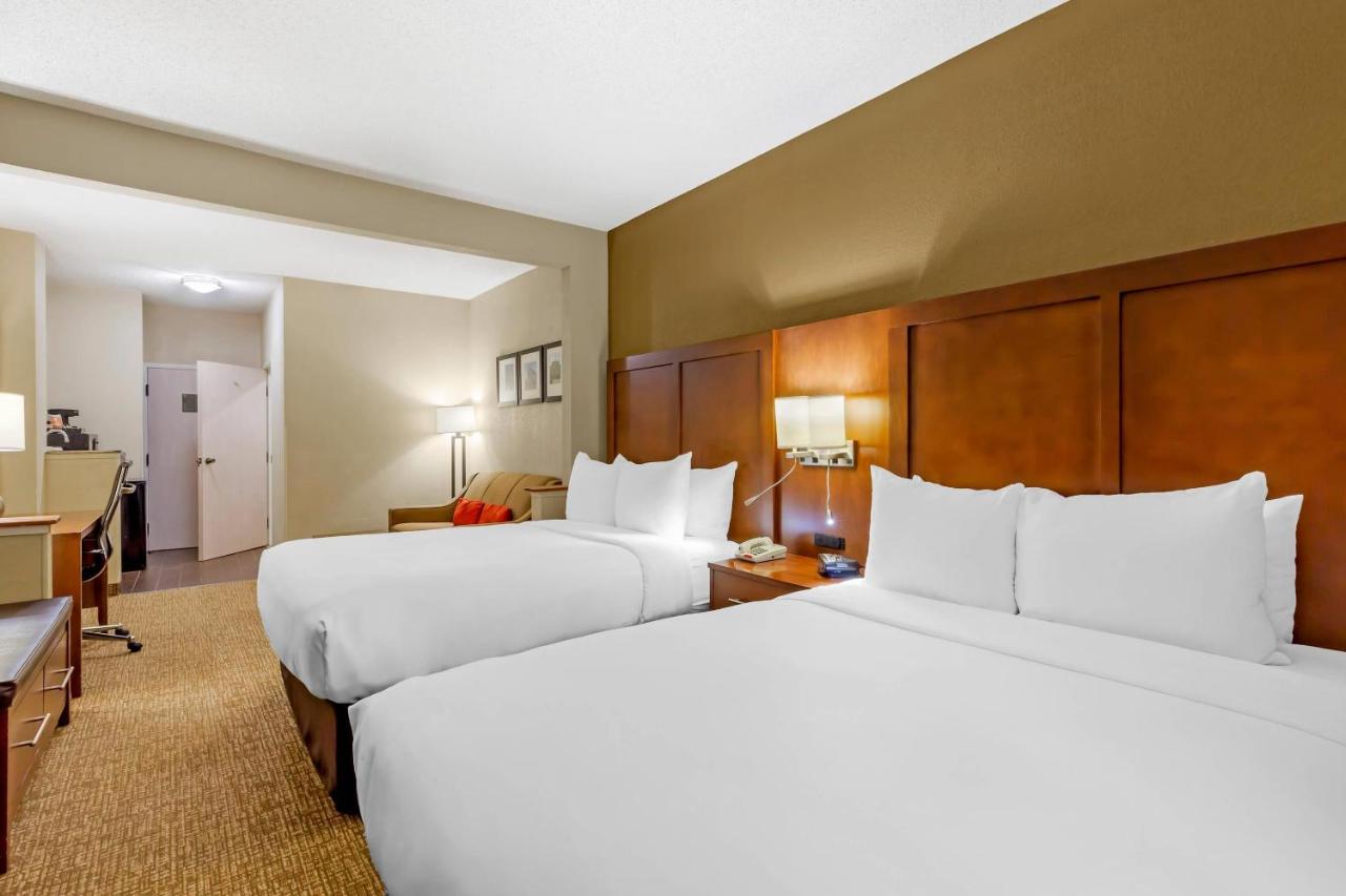 Queen Suite with Two Queen Beds - Non-Smoking at Comfort Suites Raleigh Walnut Creek