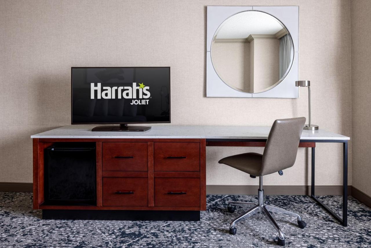Premier Queen Room with Two Queen Beds - Non-Smoking at Harrah's Joliet Hotel & Casino - A Caesars Rewards Destination