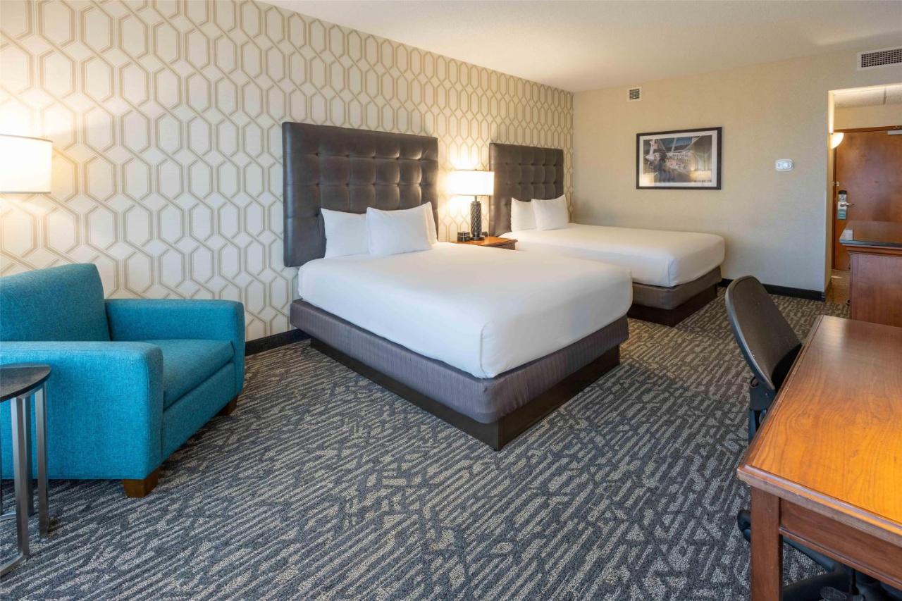 Deluxe Queen Room with Two Queen Beds - Accessible, Roll-in Shower at Drury Plaza Hotel St. Louis Chesterfield