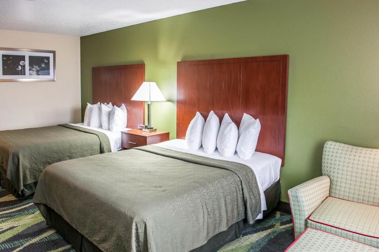 Queen Room with Two Queen Beds - Non-Smoking at Quality Inn & Suites South Bend Airport