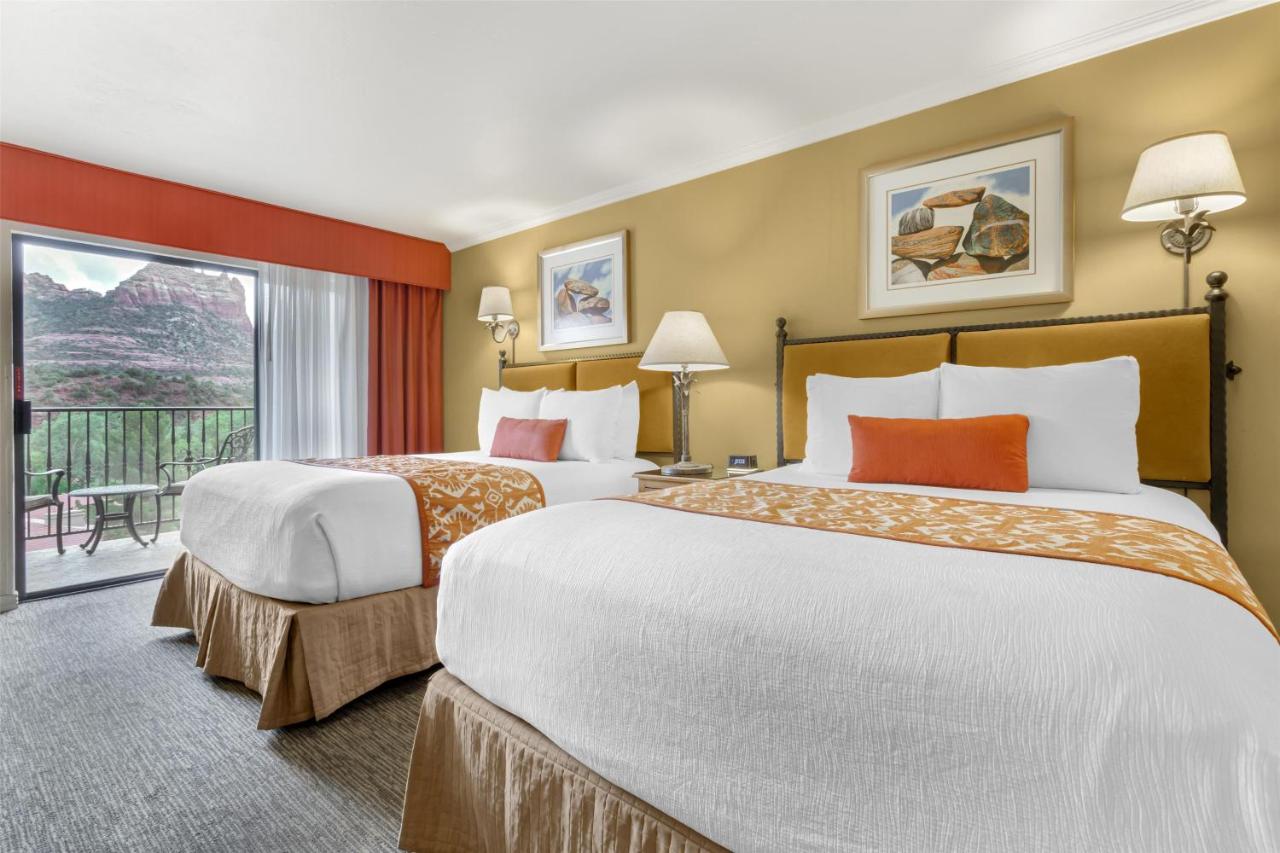 Queen Room with Two Queen Beds - Pet Friendly - Non smoking at Best Western Plus Arroyo Roble Hotel & Creekside Villas