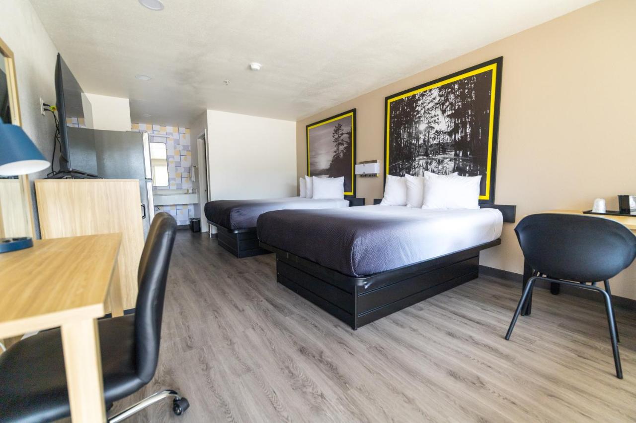 Double Room with Two Double Beds - Non-Smoking at Super 8 by Wyndham Jasper TX