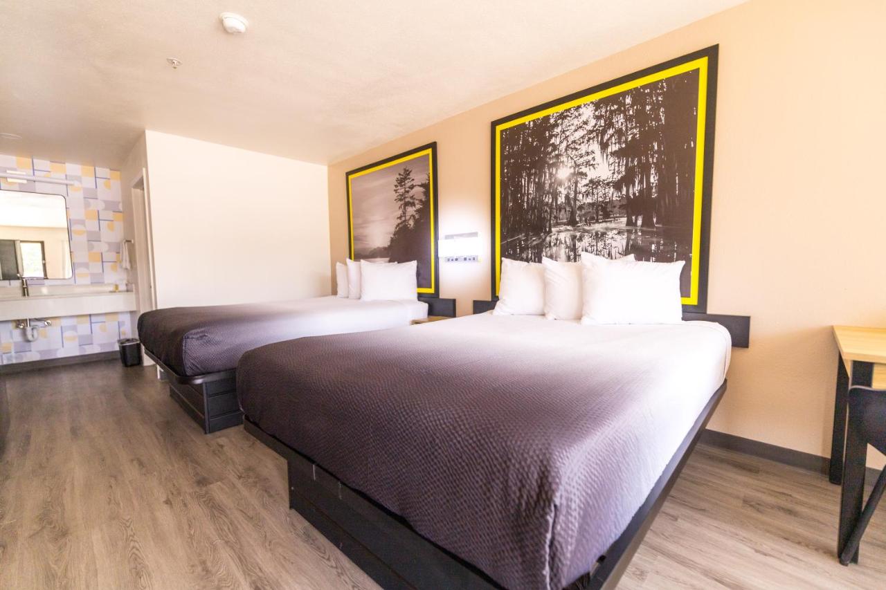 Double Room with Two Double Beds - Non-Smoking at Super 8 by Wyndham Jasper TX