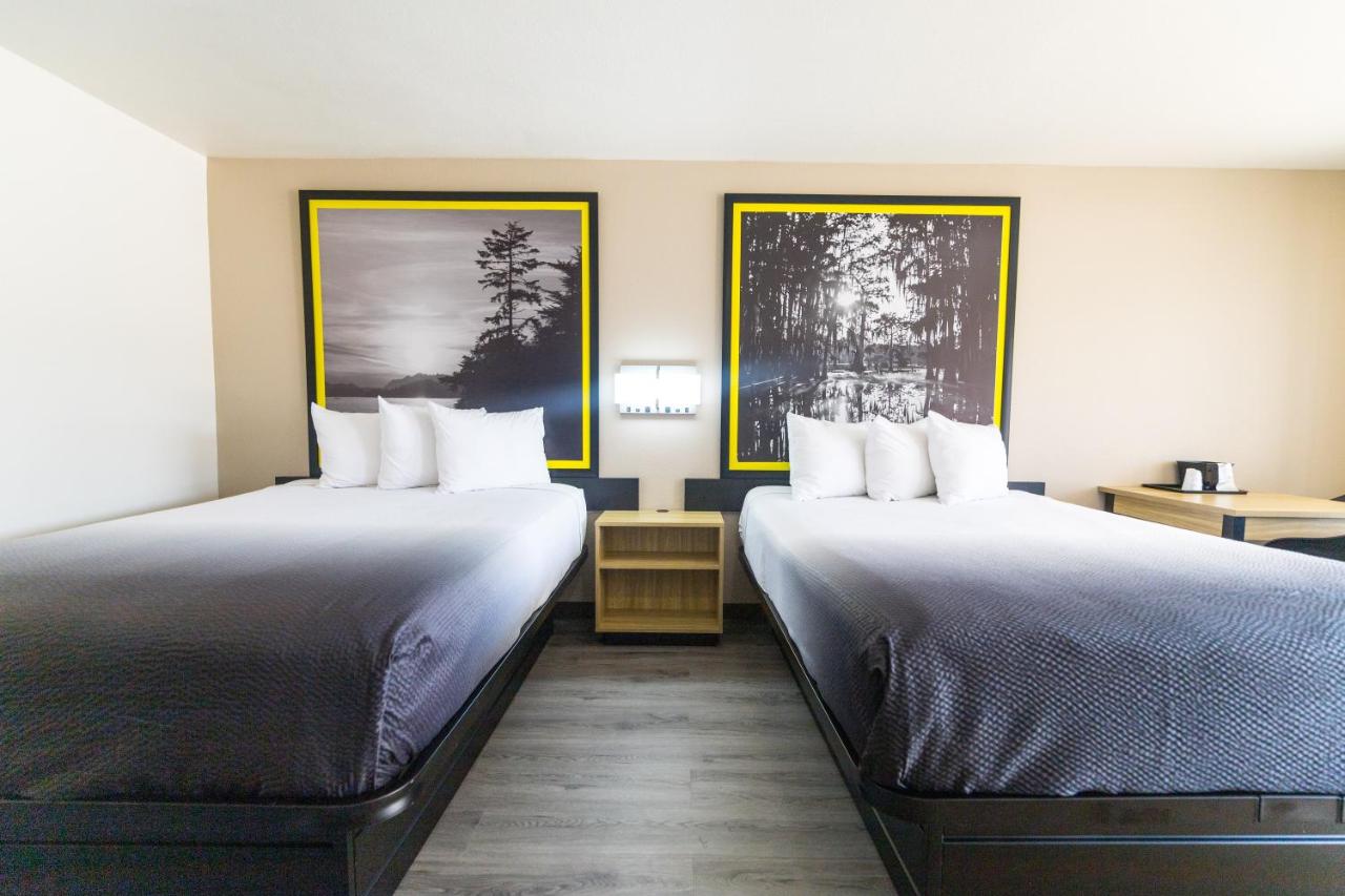 Double Room with Two Double Beds - Non-Smoking at Super 8 by Wyndham Jasper TX