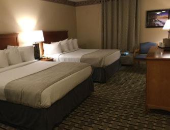 Queen Room with Two Queen Beds - Non-Smoking at Days Inn & Suites by Wyndham Sellersburg