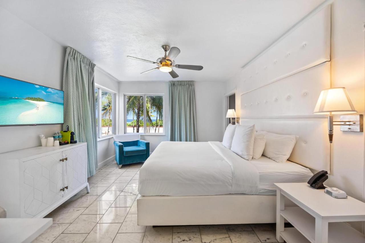 King Room with Oceanfront View at Beacon Hotel South Beach