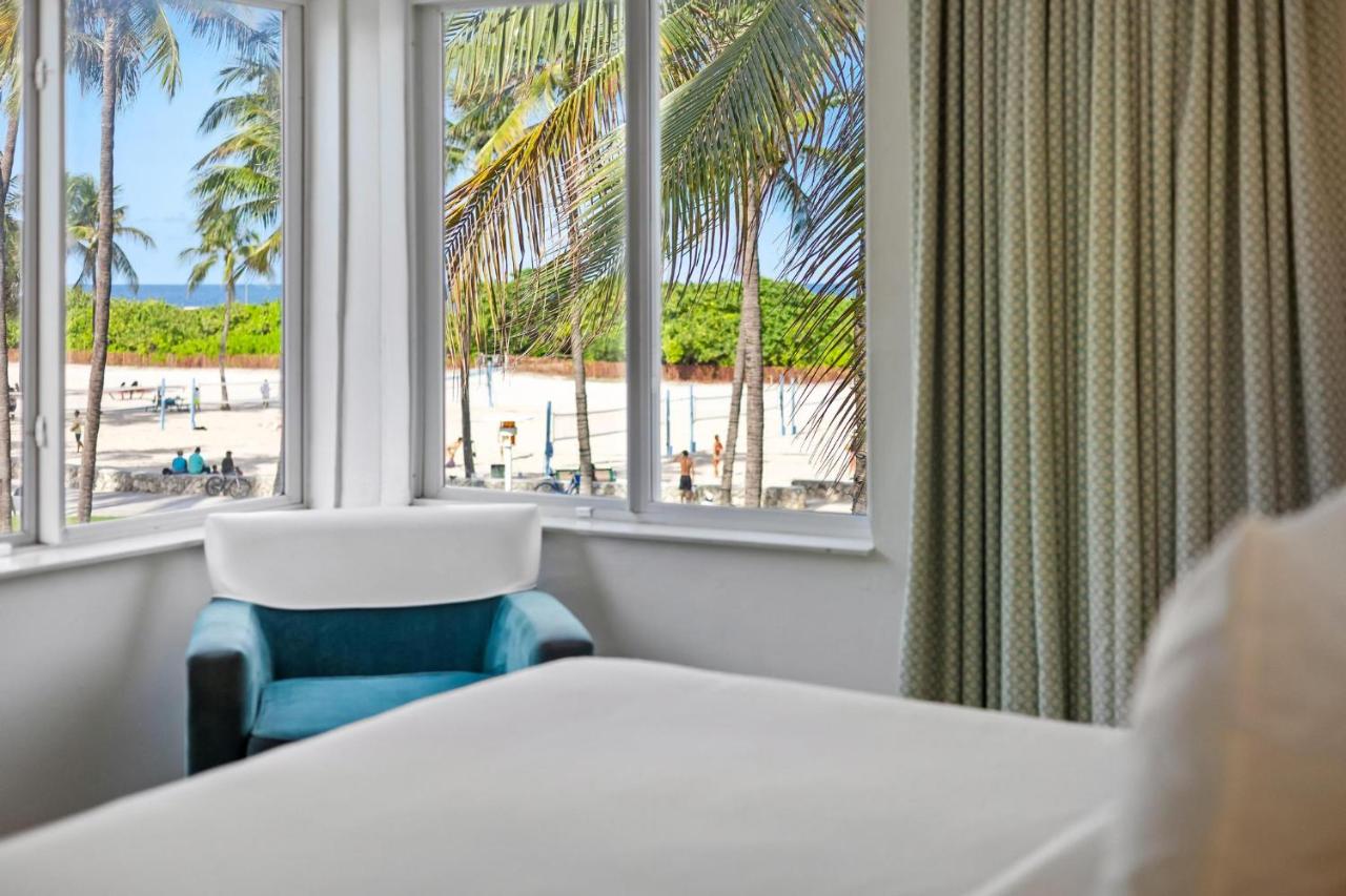 King Room with Oceanfront View at Beacon Hotel South Beach