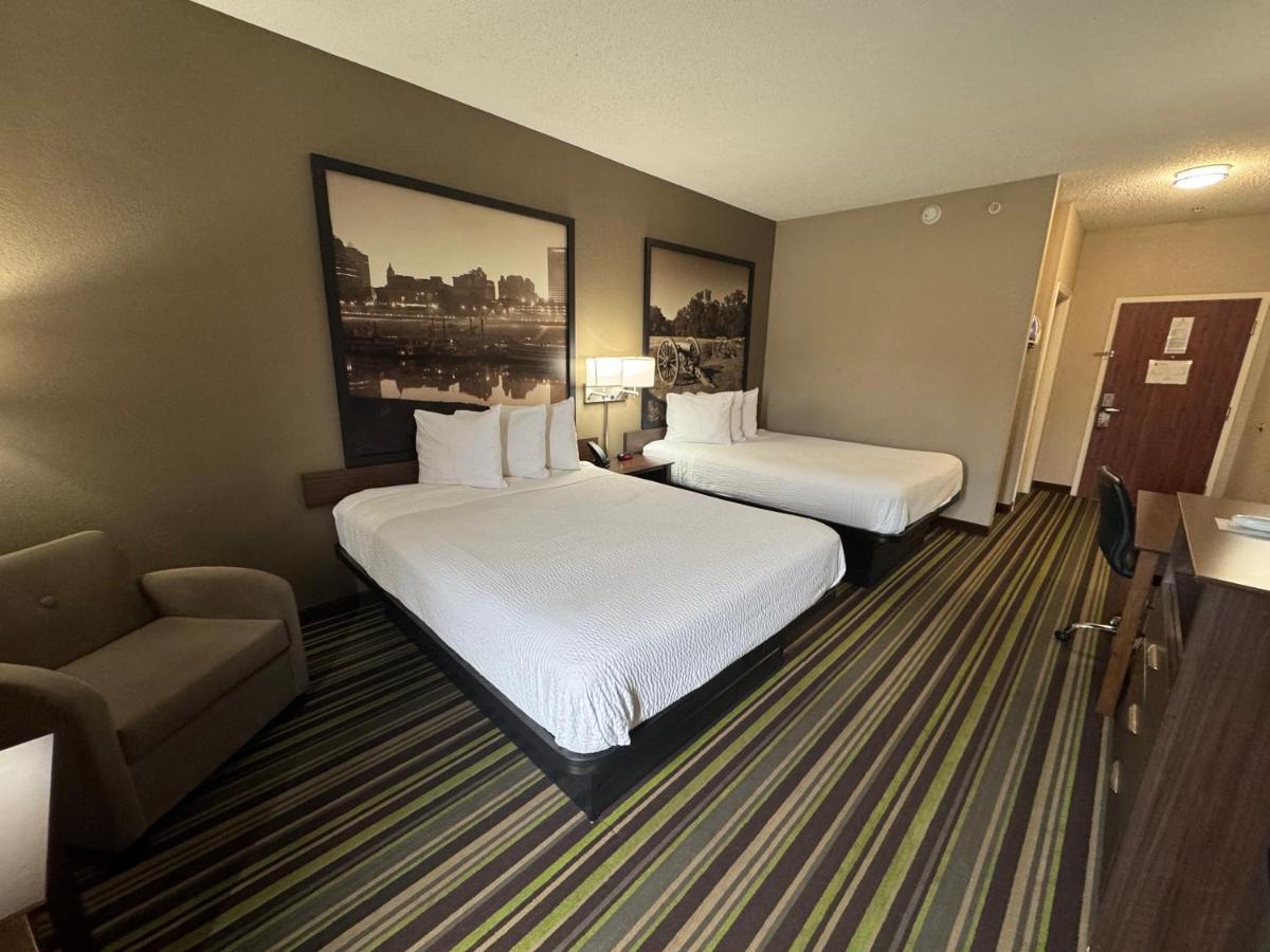 Queen Room with Two Queen Beds - Non-Smoking at Super 8 by Wyndham Hernando