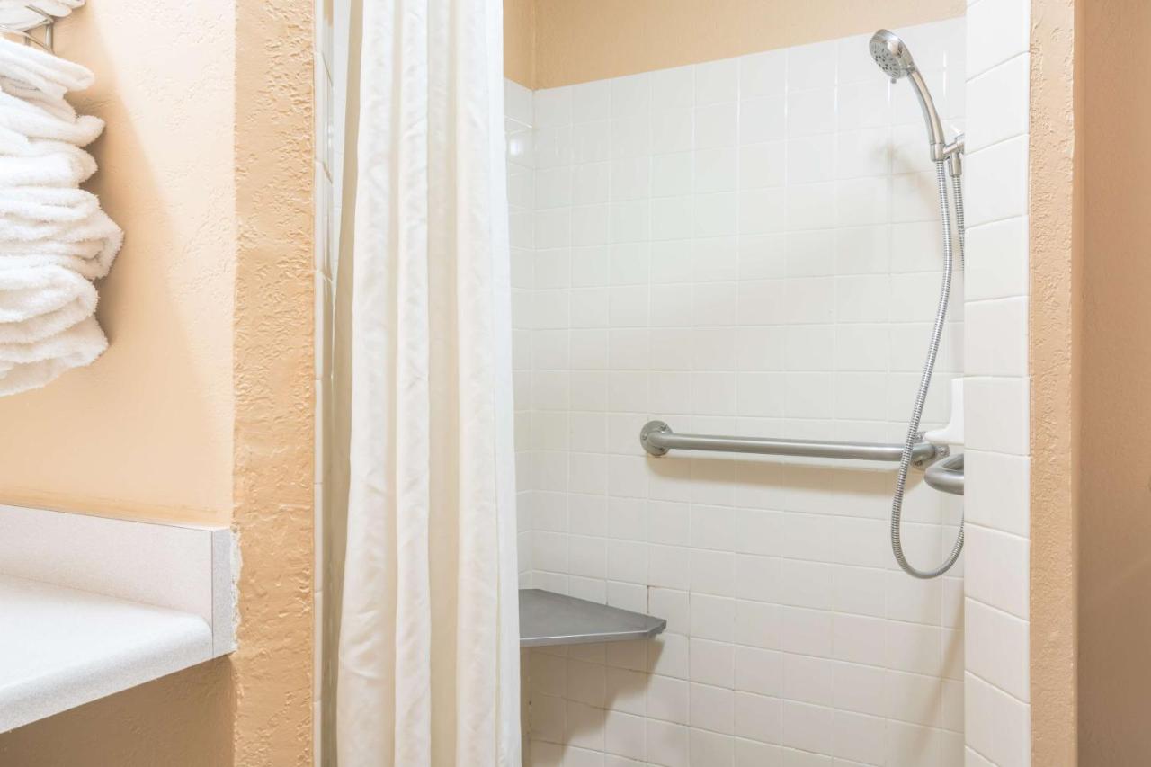 Double Room with Two Double Beds - Mobility Access/Non-Smoking at Super 8 by Wyndham Brooklyn Center/MPLS