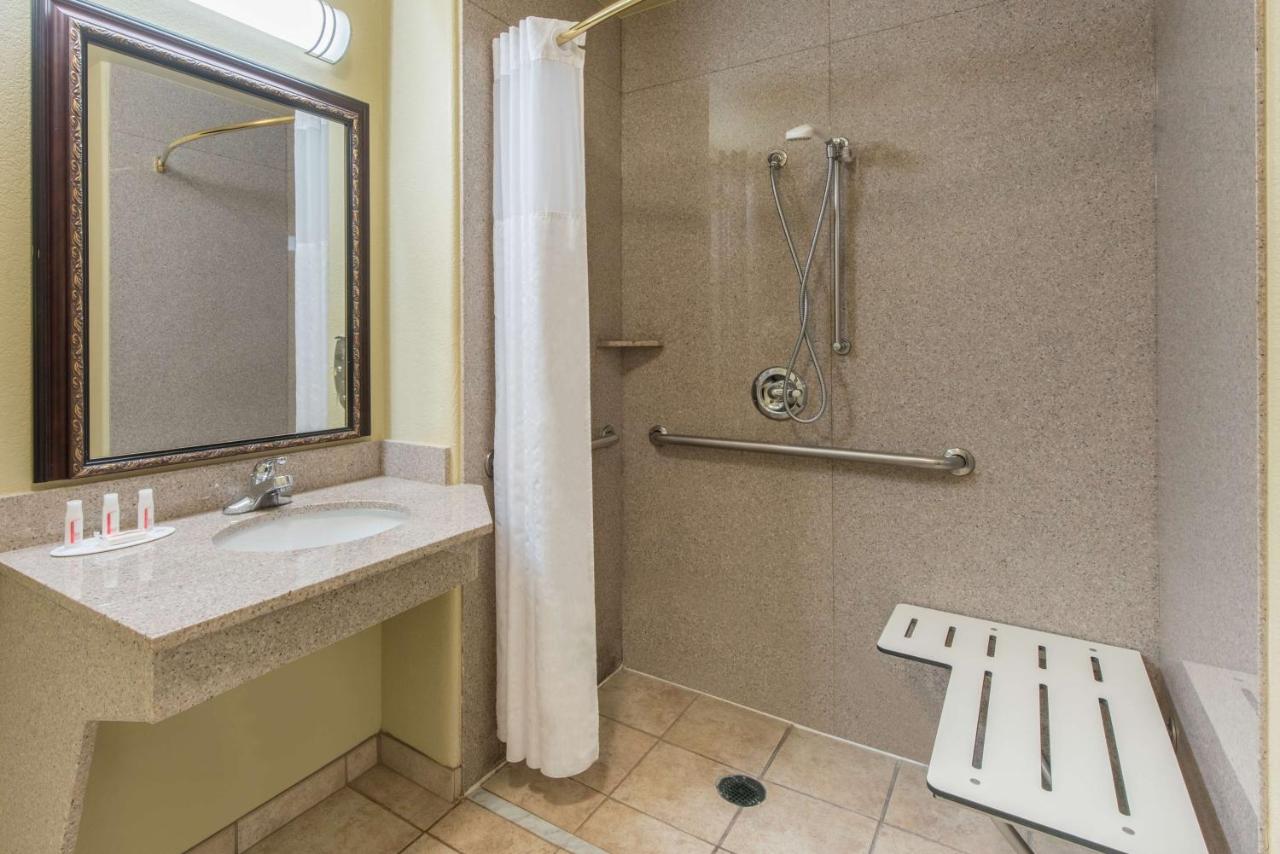 1 King Bed, Mobility/Hearing Access Studio Suite, Roll-in Shower, Non-Smoking at Baymont by Wyndham Wichita Falls