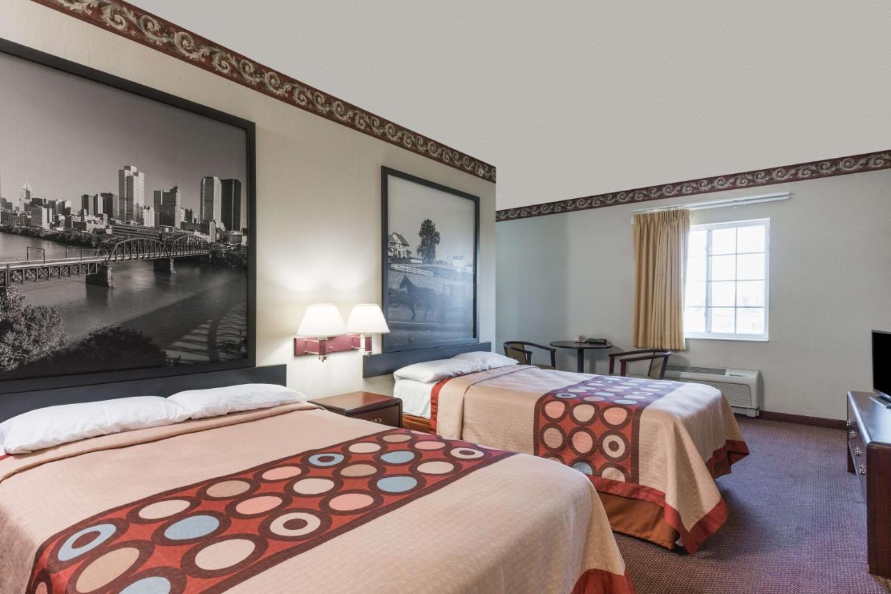 Double Room with Two Double Beds - Non-Smoking at Super 8 by Wyndham Harrisburg Hershey North