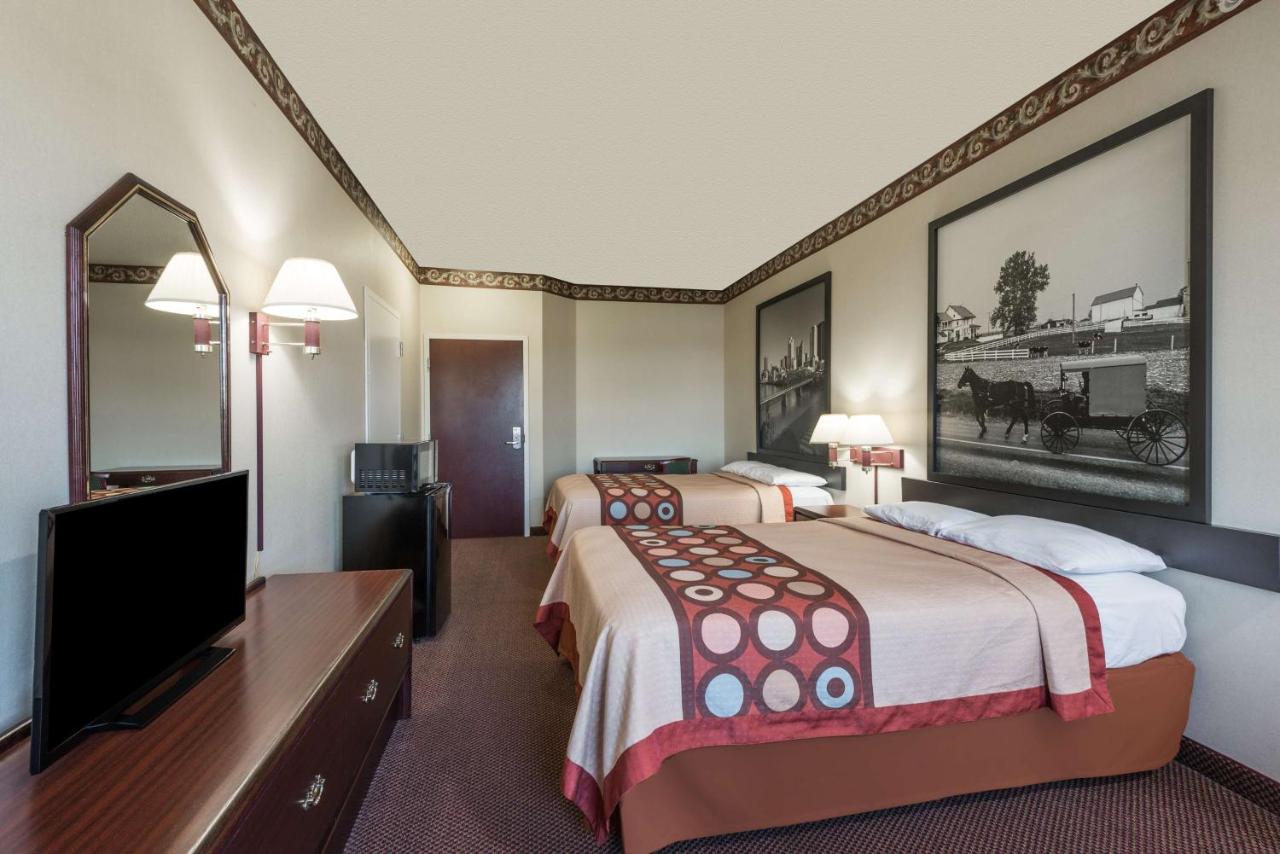 Double Room with Two Double Beds - Non-Smoking at Super 8 by Wyndham Harrisburg Hershey North