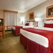 Queen Room with Two Queen Beds - Pet Friendly at Best Western John Jay Inn