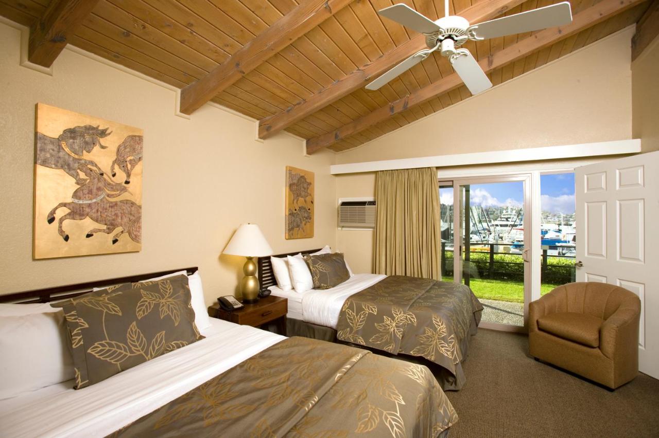 Deluxe Queen Suite with Two Queen Beds with Marina View at Best Western Plus Island Palms Hotel & Marina