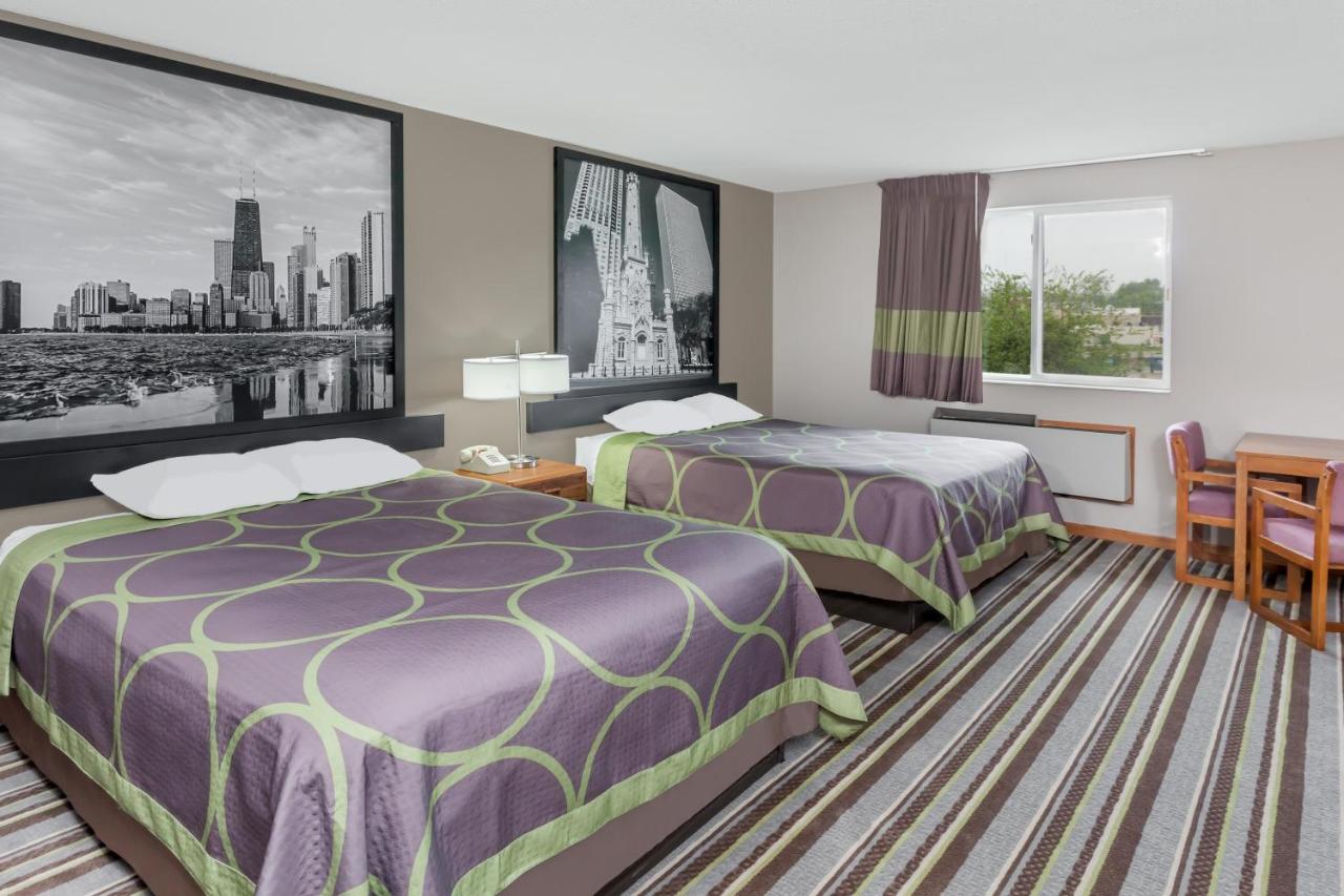 Deluxe Queen Room with Two Queen Beds - Non-Smoking at Super 8 by Wyndham Watseka